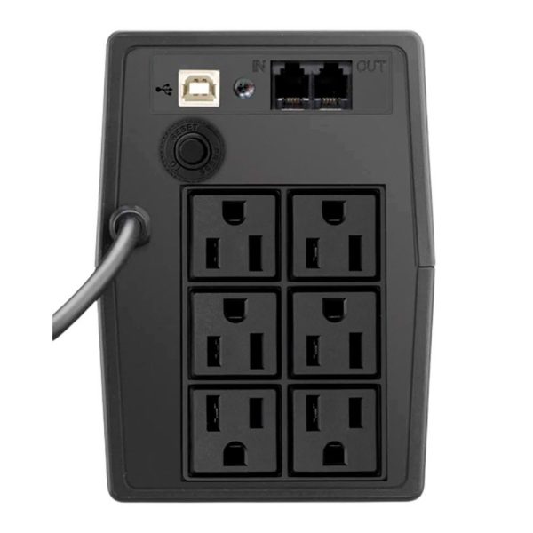 UPS Interactiva VERTIV 1kva 1000VA/600W 120V 6 Tomas - Imagen 4