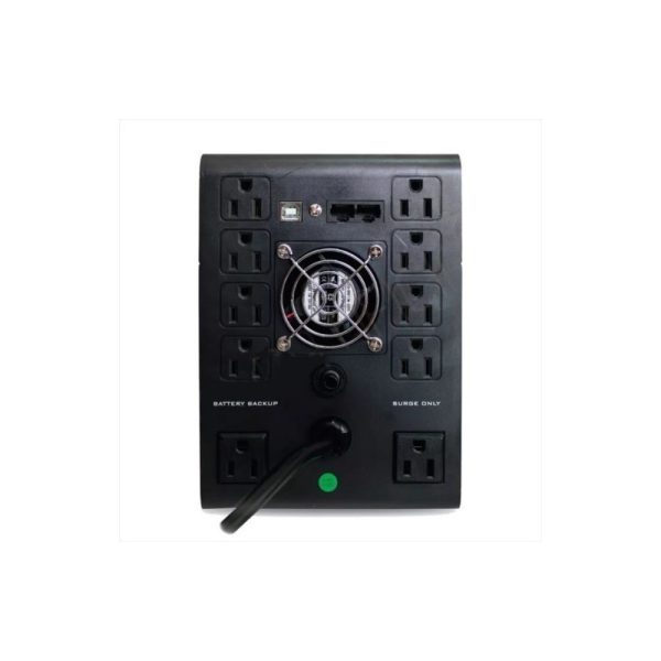 Ups interactiva CDP 200va/ 1200w COLOR Negro - Imagen 3