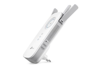 Extensor de Rango TPLINK Inalámbrico de Conector de Pared  Dual Band AC 1350, 3 antenas externas