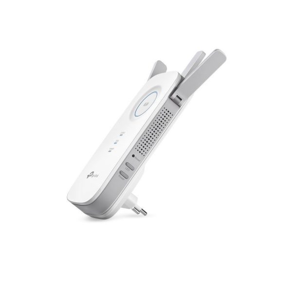 Extensor de Rango TPLINK Inalámbrico de Conector de Pared  Dual Band AC 1350, 3 antenas externas