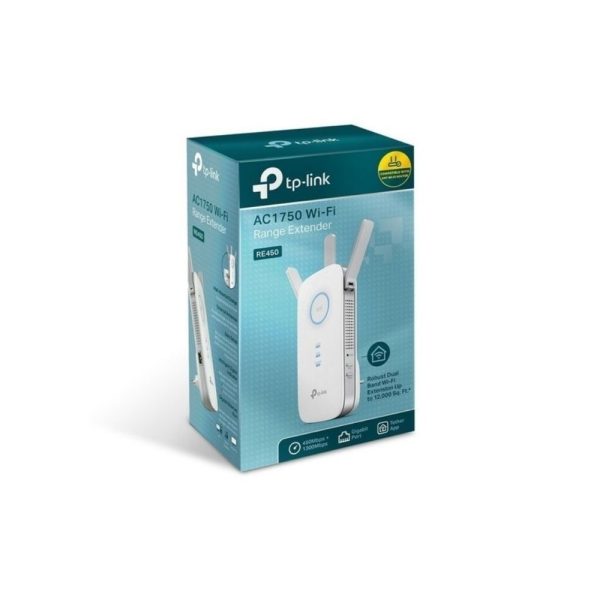 Extensor de Rango TPLINK Inalámbrico de Conector de Pared  Dual Band AC 1350, 3 antenas externas - Imagen 4
