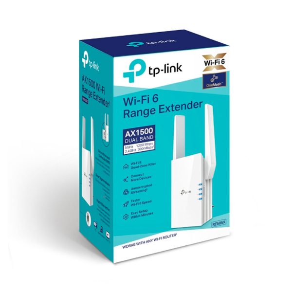 Extensor de Red TPLINK Wifi AX1500 COLOR Blanco - Imagen 5
