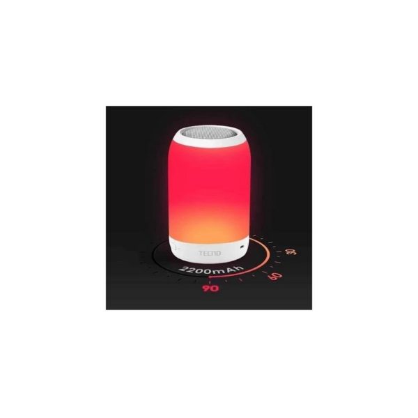 Parlante Bluetooth Tecno S2 Blanco - Imagen 4