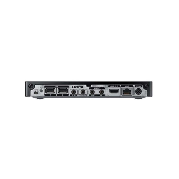 PLAYER SAMSUNG  SBB-SSN,Procesador: Cortex-A72 1.7GHz Quad Core CPU, GPU:2D & 3D Graphics Engine, Up to 3840x2160. 32bpp, Supports OpenGL ES,Almacenamiento: 8GB (3.75GB Occupied by O/S, 4.25GB Available,),Memoria: 2.5GB 96bit DDR3-933 (1866MHz),Conectividad: USB 2.0 Port x 2 / HDMI 2.0  / RJ-45, RS232 In/Out(Stereo), IR In, Audio out, SO: Samsung P - Imagen 4