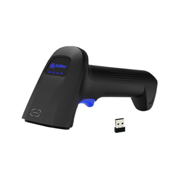 Escáner Lector código de barras SC415BT 3nStar inalámbrico bluetooth 2D, distancia hasta 100mts, soporte caidas de 1,5 mts, 640*480pixeles, lectura en pantalla, Wireless 2.4GHz. BT/Radio Handheld Barcode Scanner 2D with USB Receiver - Imagen 4