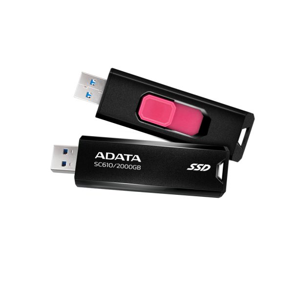 SSD EXTERNO MINI NEGRO C610  2TB TIPO USB - Imagen 3