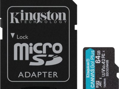 MicroSD 64GB Canvas Go Plus 170R A2 U3 V30 Card + ADP