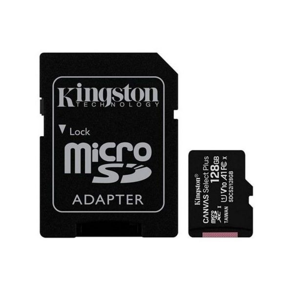 Memoria Micro SD KINGSTON Canvas Select Plus 128GB COLOR Negro - Imagen 4