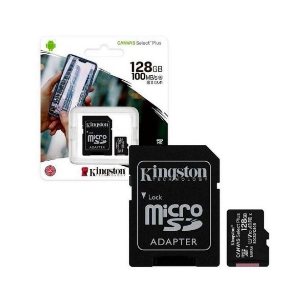 Memoria Micro SD KINGSTON Canvas Select Plus 128GB COLOR Negro - Imagen 5