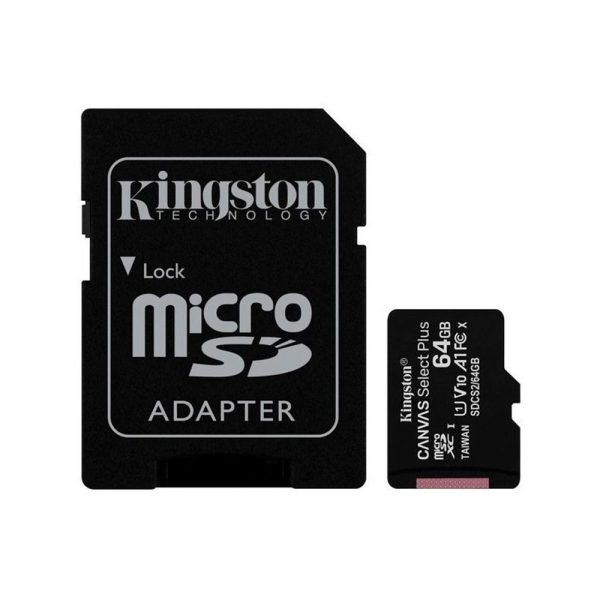 Memoria Micro SD KINGSTON Canvas Select Plus 64GB - Imagen 3