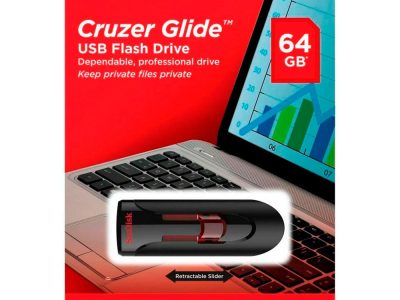 Memoria USB SanDisk Cruzer Glide 3.0 64GB
