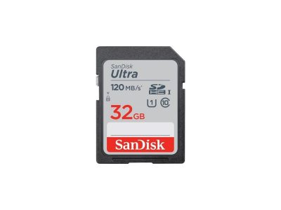 Tarjeta SD SanDisk Ultra SDHC/SDXC UHS-I  32GB 120Mb/s C10 U1