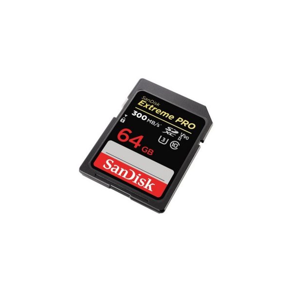 Tarjeta SD SanDisk Extreme PRO UHS-II 64GB hasta 300 MB/s de lectura y hasta 260MB/s de escritura C10, U3,V90 - Imagen 4