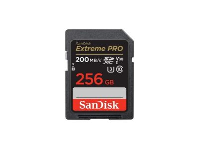 Tarjeta SD SanDisk 256GB Extreme PRO