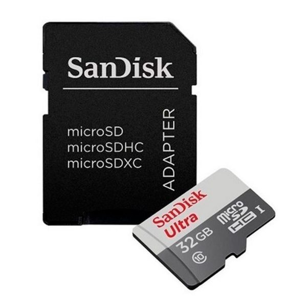 Tarjeta micro SD SANDISK Ultra UHS-I 32GB Clase 10 COLOR Gris - Imagen 4