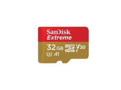 Tarjeta microSD SanDisk Extreme (Action Cam) UHS-I 32GB C10, U3, V30, A1