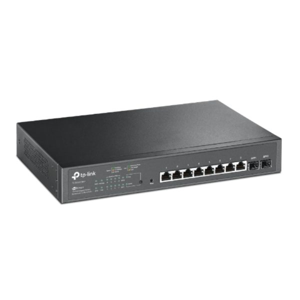 Switch administrable con 8 puertos Gigabit RJ45 PoE y 2 ranuras SFP, todos los puertos RJ45 admiten el estándar 802.3af / at (PoE +) con un presupuesto total de energía PoE de 150Watts y funciones útiles de administración de energía PoE. El conmutador proporciona un alto rendimiento, QoS de nivel empresarial, estrategias de seguridad útiles y funci - Imagen 3