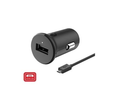 Cargador de Carro Motorola TurboPower 18 QC 3.0 Car Charger w/ 1m micro-USB datacable