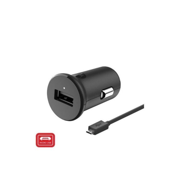 Cargador de Carro Motorola TurboPower 18 QC 3.0 Car Charger w/ 1m micro-USB datacable
