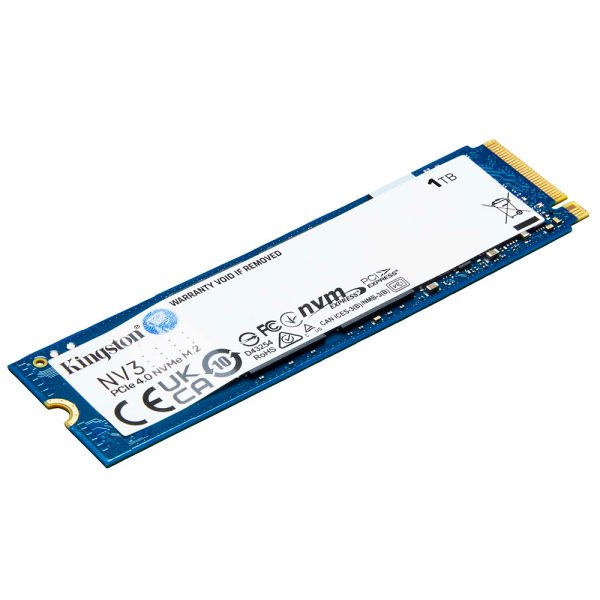 Unidad de estado solido ssd kingston 1000G NV3 M.2 2280 PCIe 4.0 NVMe - Imagen 3