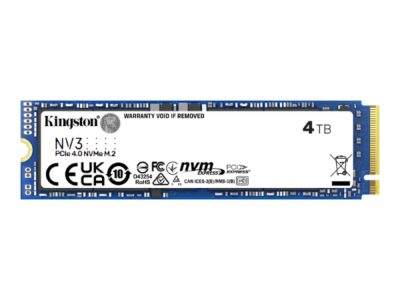 Unidad de estado solido ssd kingston 4000G NV3 M.2 2280 PCIe 4.0 NVMe