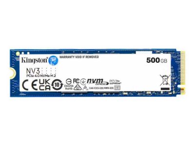 Unidad de estado solido ssd kingston 500G NV3 M.2 2280 PCIe 4.0 NVMe