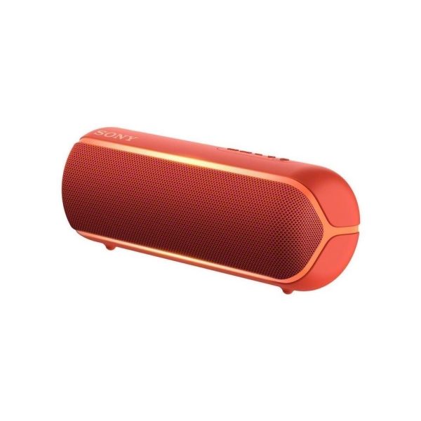 Parlante Sony portátil extra bass™ XB22 con bluetooth®/ Color: Rojo