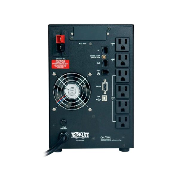 UPS TRIPPLITE ONLINE 1000VA TORRE 186 MIN  TORRE  6 TOMAS  2 RS232  SLOT SNMP - Imagen 4
