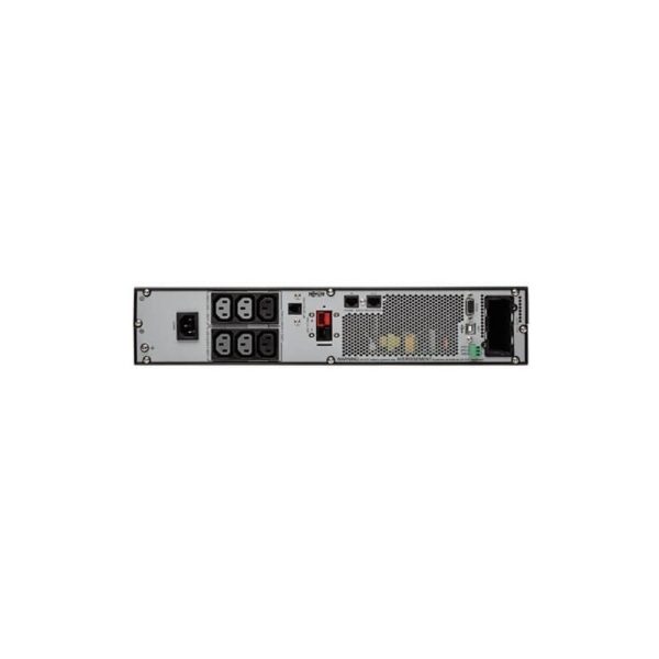 UPS de Doble Conversión de 208V / 230V 1000VA 900W - 6 Tomacorrientes, Autonomía Extendida, Ranura para Tarjetas, LCD, USB, DB9, 2U - Imagen 4
