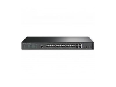 Switch TP LINK Gestionable Gigabit L2 JetStream de 28 Puertos Gigabit SFP