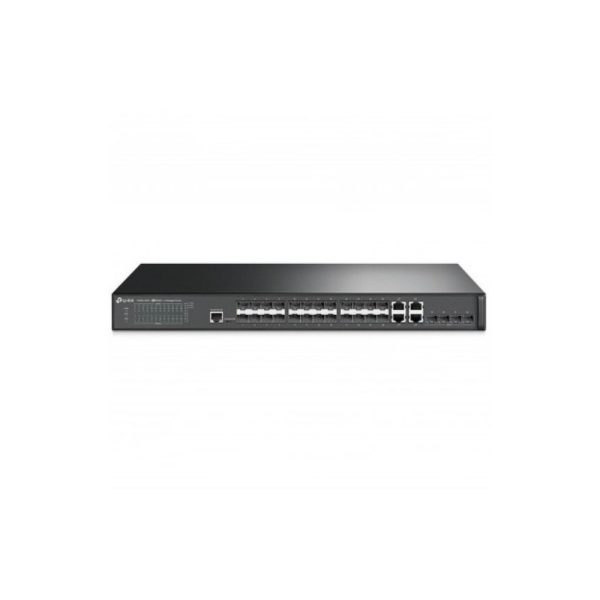 Switch TP LINK Gestionable Gigabit L2 JetStream de 28 Puertos Gigabit SFP