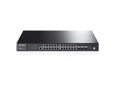 Switch TP-LINK Administrable Gigabit L3 Apilable JetStream de 28 puertos