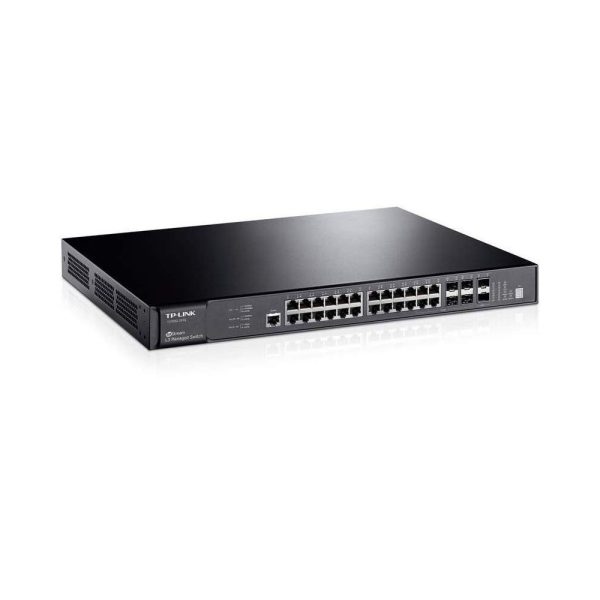 Switch TP-LINK Administrable Gigabit L3 Apilable JetStream de 28 puertos - Imagen 3