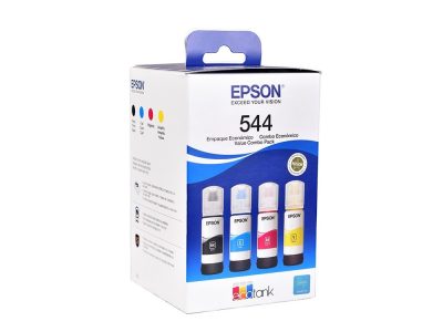 Botella Epson T544520-4P - Multipack Set 4 botellas negra, cyan, magenta y yellow IMPRESORA L3110/L3150- cyan Ink (7.500 paginas)