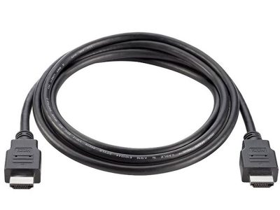 Cable HDMI HP Estándar Para Pantallas y Dispositivos 1.8 Mts COLOR Negro