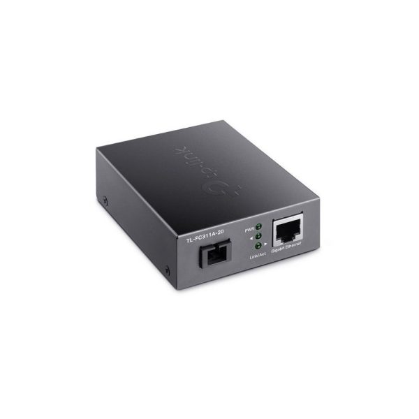 Convertidor de Fibra TPLINK SC Monomodo Gigabit. Hasta 20 km - Imagen 3