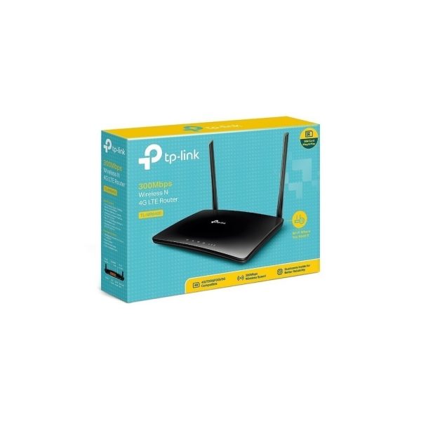 Router TPLINK Inalambrico 4GLTE, 300Mbps 2 Antenas externas - Imagen 4