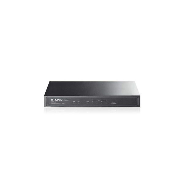 Router TP-LINK VPN Banda Ancha 1 puerto WAN gigabit y 4 puertos LAN gigabit que ofrecen conectividad