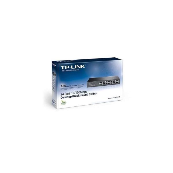 Switch TP LINK NO administrable 24 puertos a 10/100Mbps para montaje en rack - Imagen 4