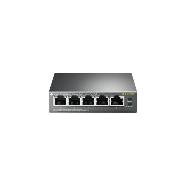 Switch TPLINK poE de escritorio Gigabit de 5 puertos - Imagen 4