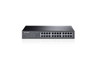 Switch TPLINK Gigabit 24 Puertos 10/100/1000 Montaje En Escritorio / Rack