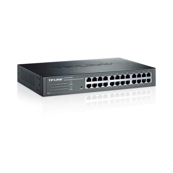 Switch TPLINK administrable de escritorio 24 puertos 10/100/1000 COLOR Negro - Imagen 3