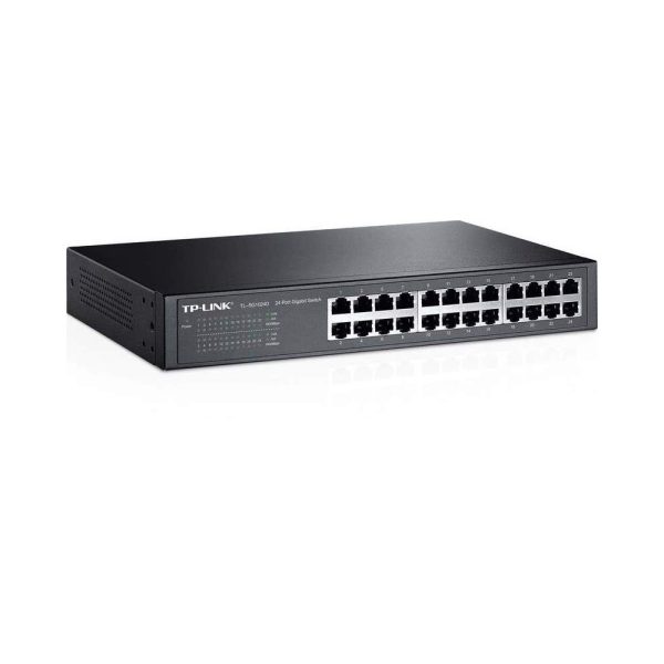 Switch TPLINK Gigabit 24 Puertos 10/100/1000 Montaje En Escritorio / Rack - Imagen 4