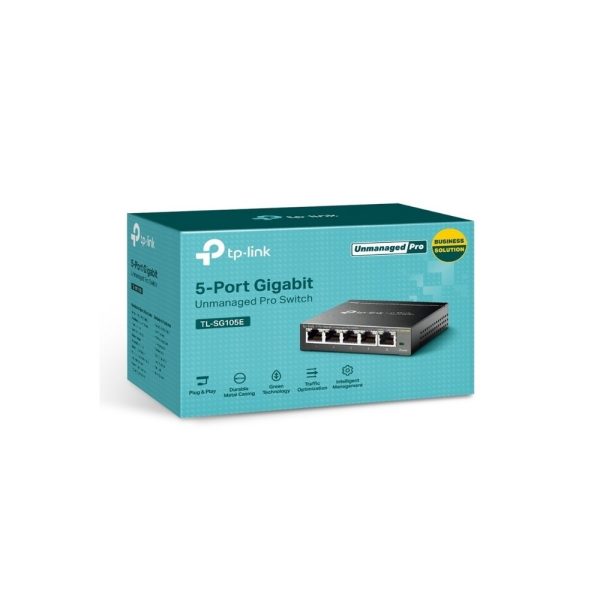 Switch TP-LINK Inteligente Sencillo Gigabit de 5 Puertos - Imagen 4