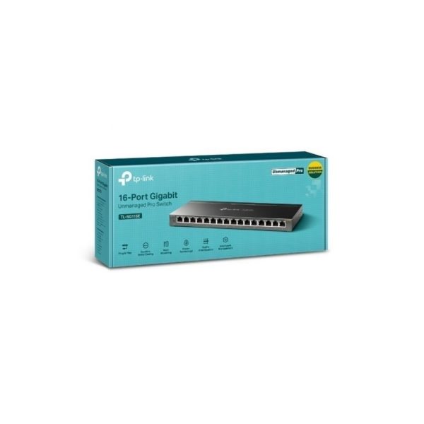 Switch TPLINK  administrable de escritorio 16 puertos - Imagen 4