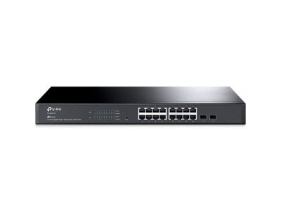 Switch TPLINKSMB inteligente JetStream Gigabit 16 puertos