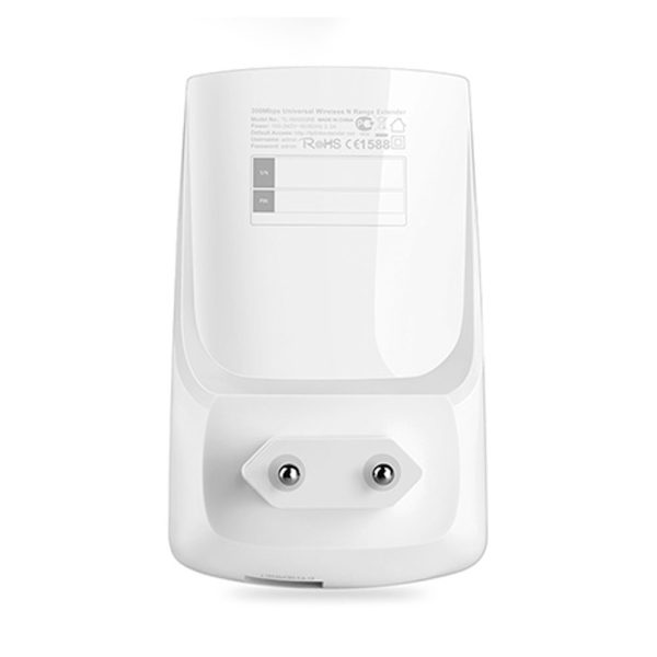 Extensor de Rango TPLINK Inalámbrico, Conector de Pared 300Mbps COLOR Blanco - Imagen 5