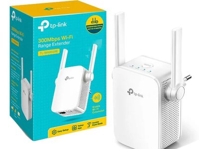 Extensor de Rango TPLINK Inalámbrico, Conector de Pared 300Mbps 2 Antenas Externas COLOR Blanco