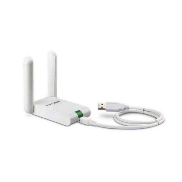 Adaptador de Red TPLINK de Alta Ganancia USB 300Mbps Antenas Externas COLOR Blanco - Imagen 4
