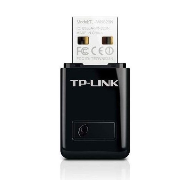 Adaptador de Red TPLINK Mini USB N300 COLOR Negro - Imagen 3